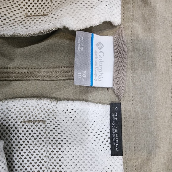 Columbia tan mens size 30 shorts - Picture 4 of 7